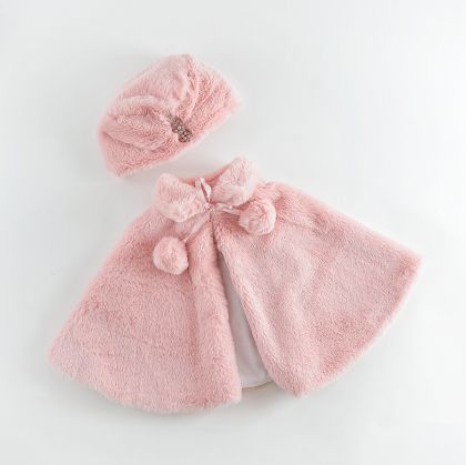 Capa si toca pentru bebelusi -  culoare roz